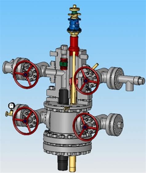 Steam Injection And Oil Recovery Dual Tubing Wellhead