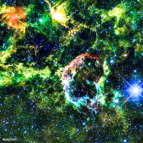 Image Of A Nebula Taken Using A Nasa Telescope Original From Nasa