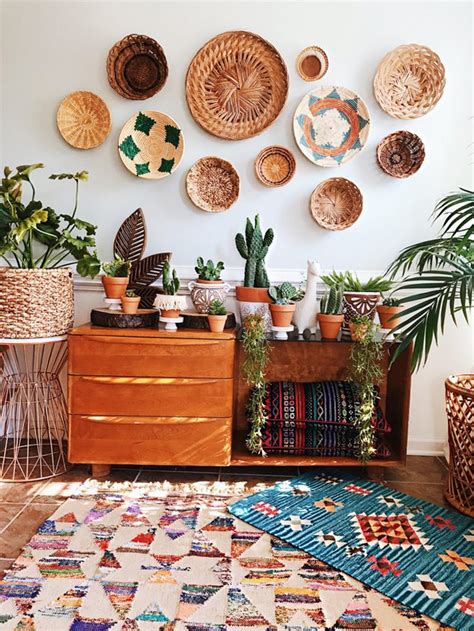 10 boho wall decor ideas to jazz up your space. Boho Wall Decor Ideas: Shopping and DIY | Hunker