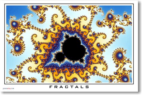 Fractals 4 Math Poster Ebay