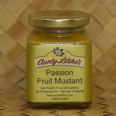 Passion Fruit Mustard Tutus Pantry