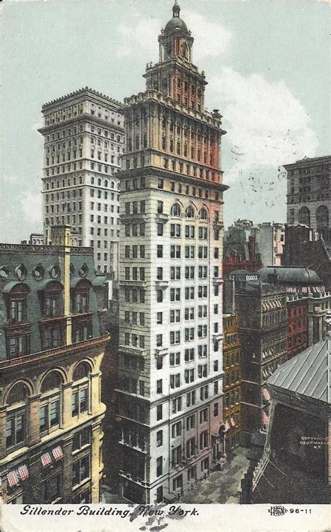 New York City In 1909 Gillender Building 1896 1897charles I Berg