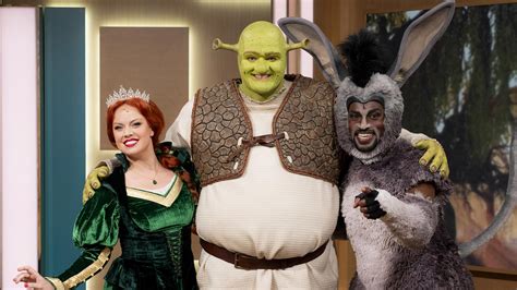 The Touring Cast Of Shrek The Musical Perform I’m A Believer This Morning