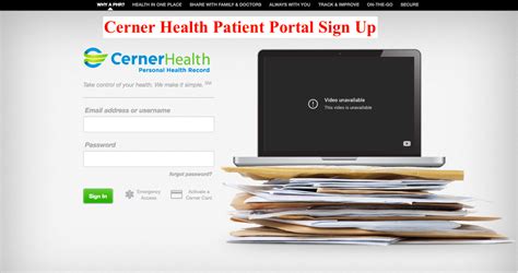 Cerner Health Patient Portal Sign Up Updated 2023