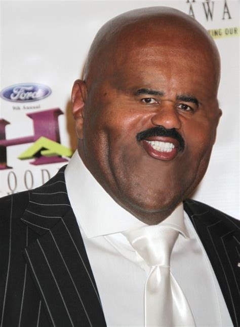 Steve Harvey Without Eyebrows Or Mustache Steve Harvey No Mustache