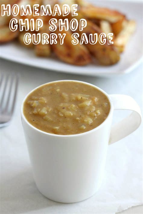 In a small dish, strain relish and discard juices. Homemade chip shop curry sauce