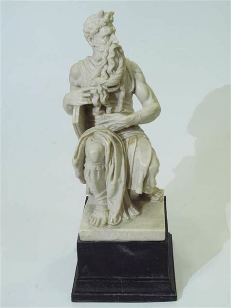 Michelangelos Statue Des Moses Objektdetail Ruetten