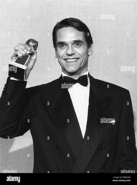 Jeremy Irons At The 48th Annual Golden Globe Awards 1991 File