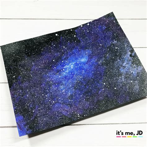 Easy Ways To Draw A Galaxy Acrylic Paint Galaxy Painting Acrylic