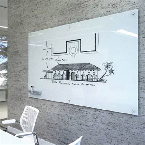 Frameless Glass Whiteboard Epic Office Furniture