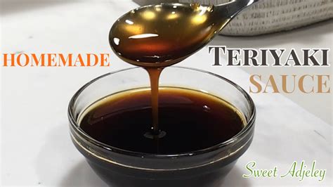 Homemade Teriyaki Sauce Glaze Youtube