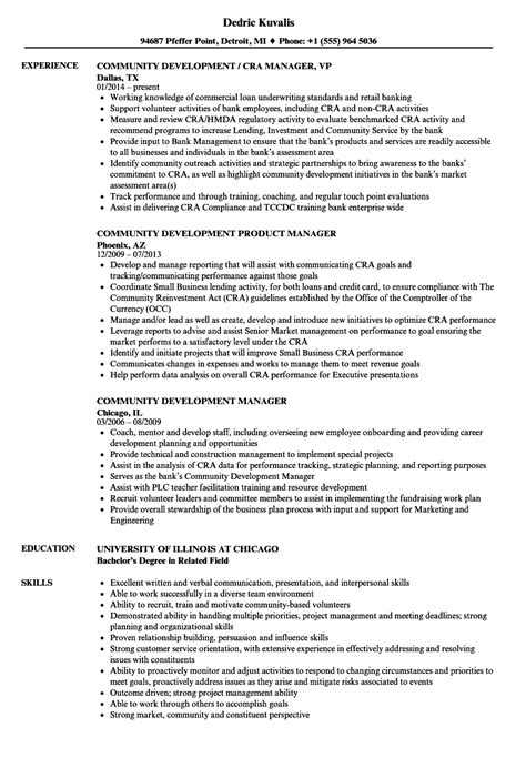 Community Manager Resume Sample Resume Template