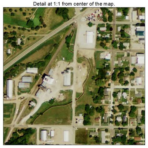 Aerial Photography Map Of Osceola Ne Nebraska