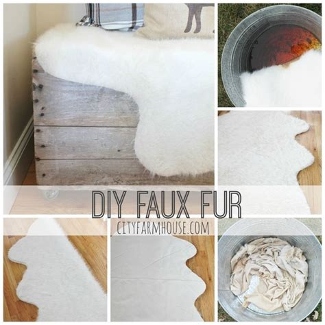 Diy Faux Fur Is An Easy And Cheap Way To Decorate Your Home