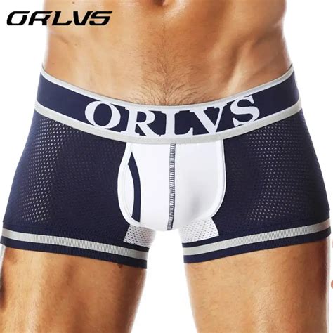 Buy 2018 Sexy Men Underwear Boxer Shorts Orlvs Brand Cueca Boxer Gay Underwear