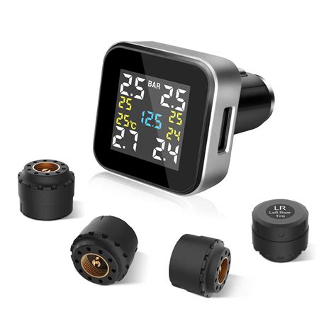 Tymate Tpms Wireless Tire Pressure Monitoring System With 4pcs External