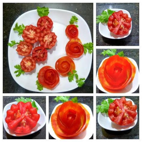 How To Make Tomato Garnish