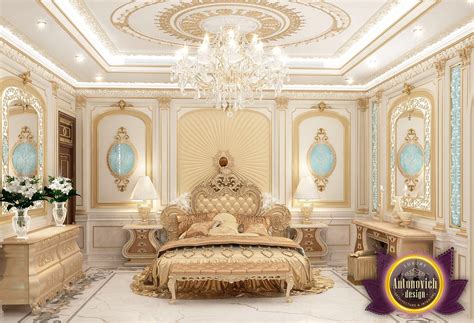 Cozy Bedroom Interior Design Of Luxury Antonovich Design