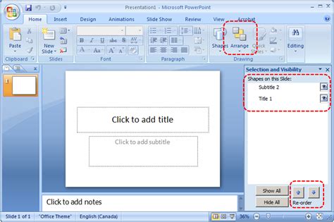 Microsoft Powerpoint 2007 Understanding Document Accessibility