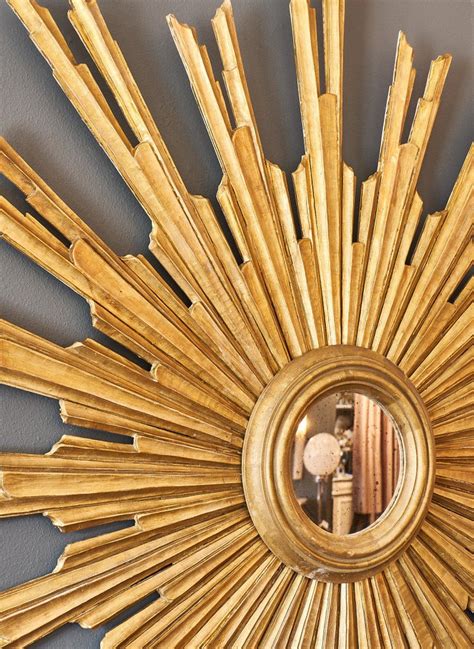 Large Italian Antique Sunburst Mirrors For Sale At 1stdibs