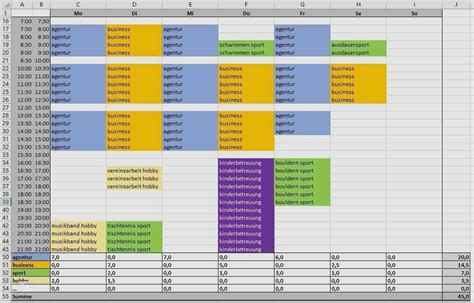 Die stundenpläne sind leicht zu ändern. 16 Schön Lernplan Vorlage Excel Diese Können Adaptieren In ...