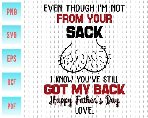Even Though I M Not From Your Sack Svg Sack Svg Etsy Canada