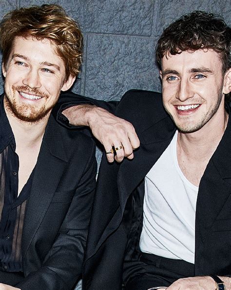 𝖋𝖎𝖗𝖊 𝖜𝖆𝖑𝖐 𝖜𝖎𝖙𝖍 𝖒𝖊 Joe Alwyn And Paul Mescal Alexi Lubomirski Ph For