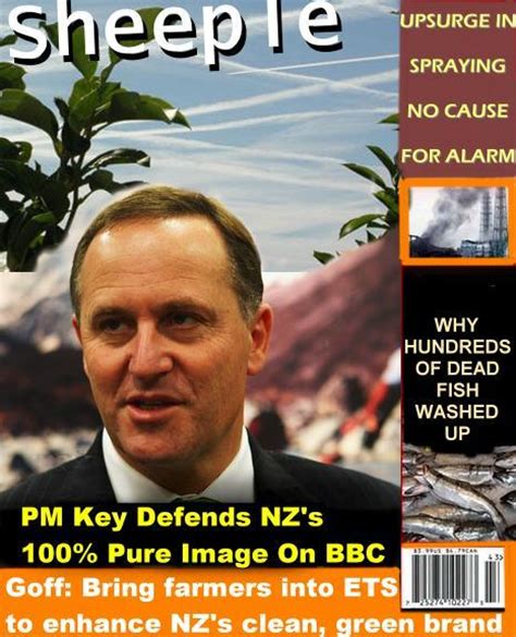 The Sheeple Magazine Cover For Kiwis Infonews Co Nz New Zealand S