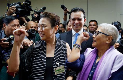philippine senator defies duterte s arrest order in standoff