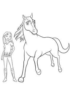 Spirit is the herd leader. Pin di Giovanna Viglione su natale | Disegni da colorare ...
