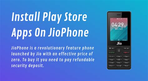 If you want all details then watch this video till the end. JioPhone App Store - How to Download & Install Play Store ...
