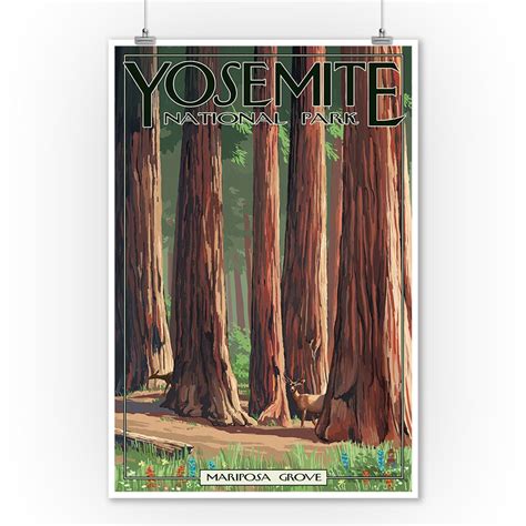 Prints Signs Yosemite National Park California Mariposa Etsy
