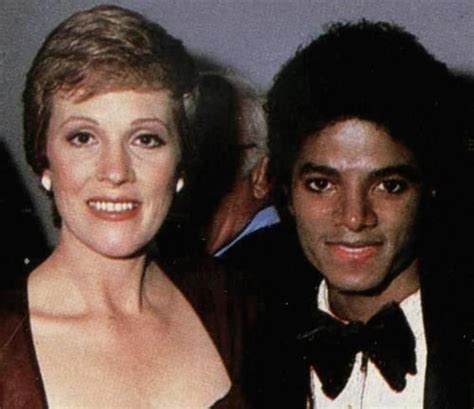Michael Jackson And Julie Andrews 1980 Michael Jackson Michael
