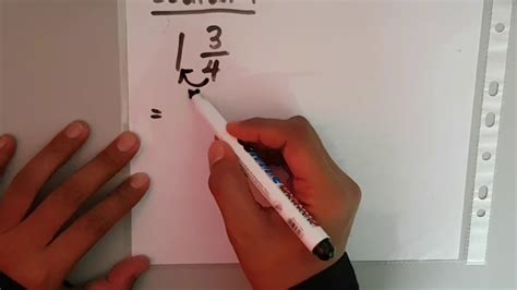 2 × 603 = 1206. NOMBOR BERCAMPUR KEPADA PECAHAN TAK WAJAR | MATEMATIK ...