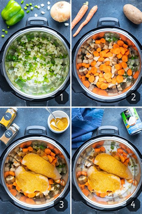 Seasoned chicken and potatoes that the whole family will enjoy!if you want to make this a keto meal. Instant Pot Yellow Chicken Curry with Potatoes & Carrots - Evolving Table