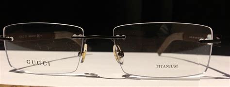 frameless gucci titanium glasses sunglasses gucci
