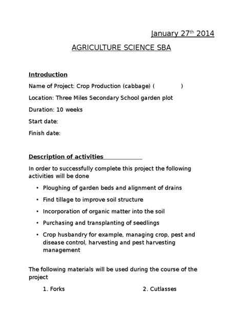 Agricultre Science Sba Animal Science Pdf Broiler Poultry Farming
