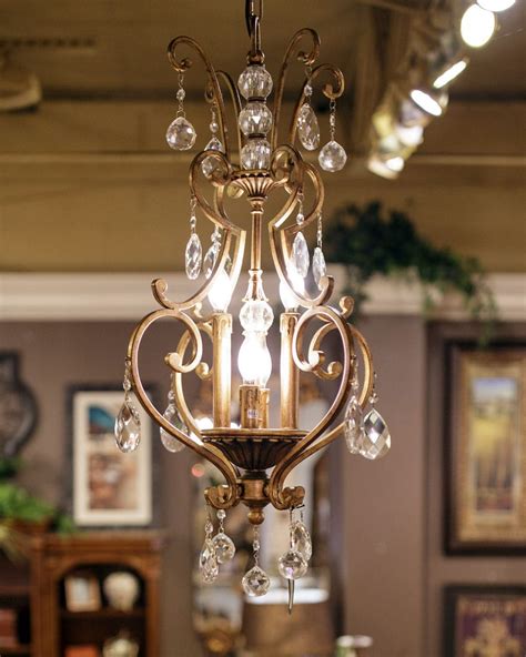 Elegant Gold Small Chandelier Linly Designs