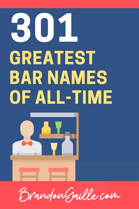 The 435 Coolest Bar Names Of All Time Shop Name Ideas Names Cool Bars