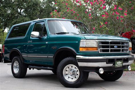 Used 1996 Ford Bronco Xlt For Sale 18995 Select Jeeps Inc Stock