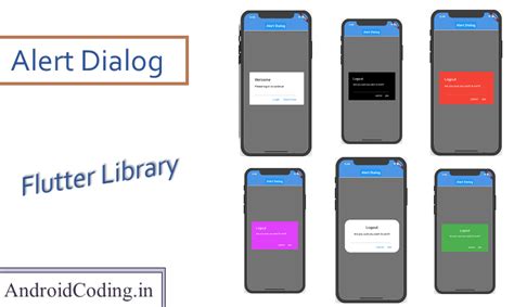 Flutter Customized Alert Dialog Library Flutter Class App Dialogue