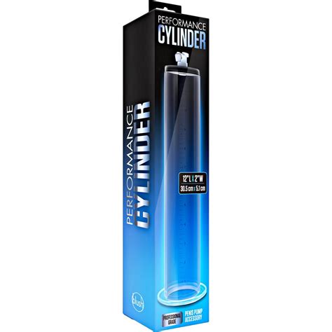 Performance Acrylic Penis Pump Cylinder 12 X 2 Clear