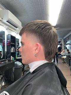 Taper Fade Mullet