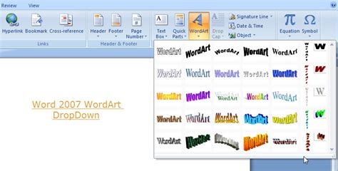 Wordart In Word 2010 2013