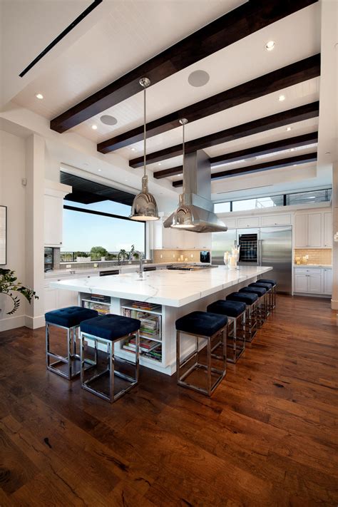 From contemporary and modern to refined and traditional. Full Custom Cabinets - Transitional - Kitchen - Las Vegas ...