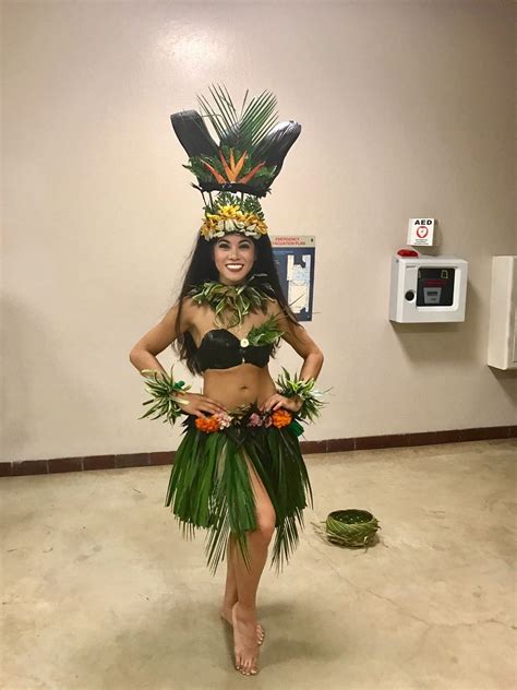 San Jose Tahiti Fete 2017 Antonia Marice Oritahiti Ori Tahiti Grassskirt Polynesian