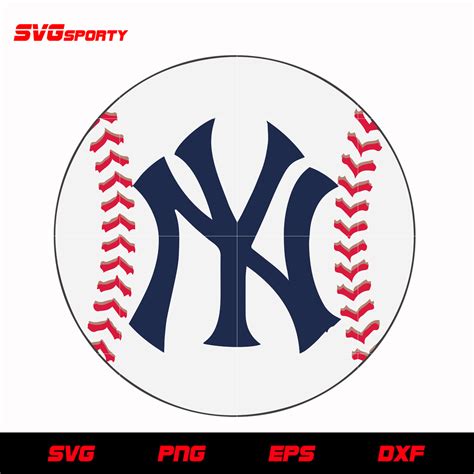 New York Yankees Logo Embroidery Designs Ncaafootball Broadcast