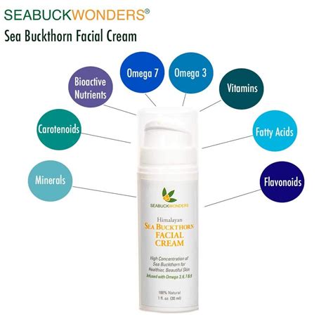 Seabuckwonders Himalayan Sea Buckthorn Facial Cream 1 Fl Oz Cream