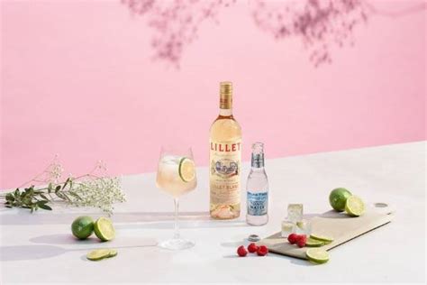 Lillet And Fever Tree Club Soda Spritz