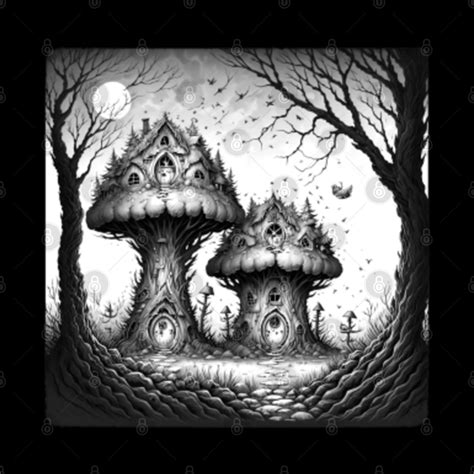 Dark Academia Goblincore Aesthetic Forest House Cottagecore Dark